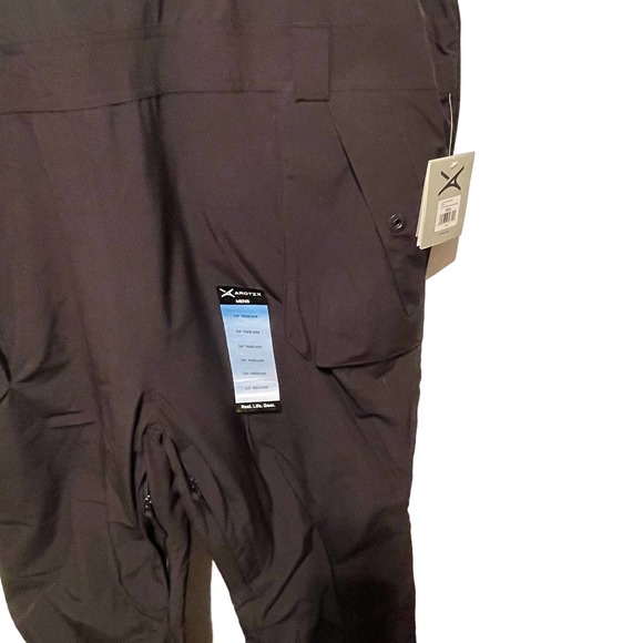 Arctix Men's Eco Friend Corkscrew Bib Overalls, Black, XX-Large/34 Inseam - Picture 3 of 14